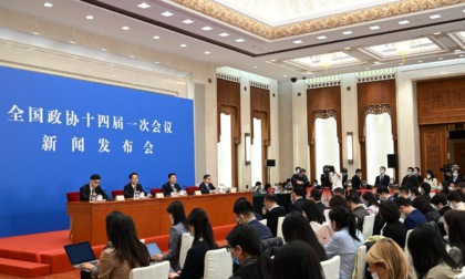 Due Sessioni: conferenza stampa del CPPCC a Pechino (1)