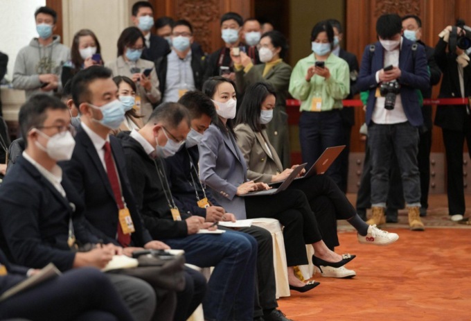 Due Sessioni: conferenza stampa del CPPCC a Pechino (2)