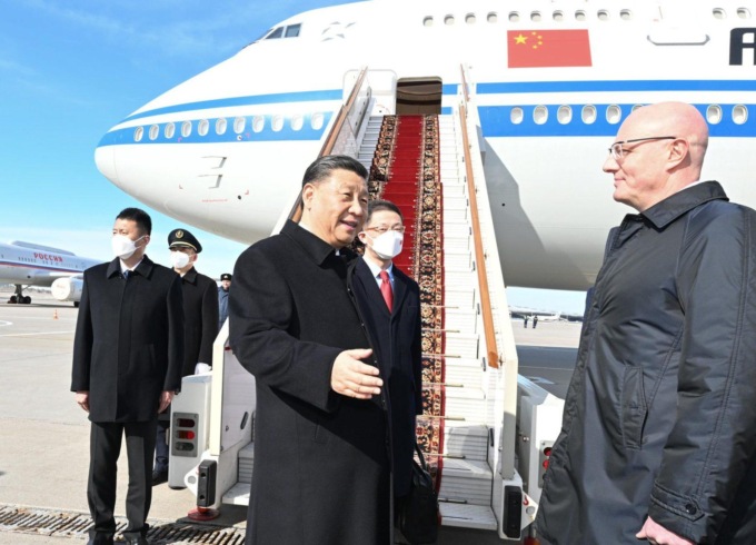 Cina-Russia: Xi arriva a Mosca in visita di Stato