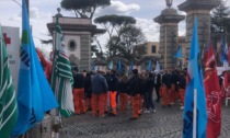 ROMA: OSPEDALE SAN CAMILLO-FORLANINI, LA PROTESTA DEI LAVORATORI DEL SERVIZIO PULIZIA