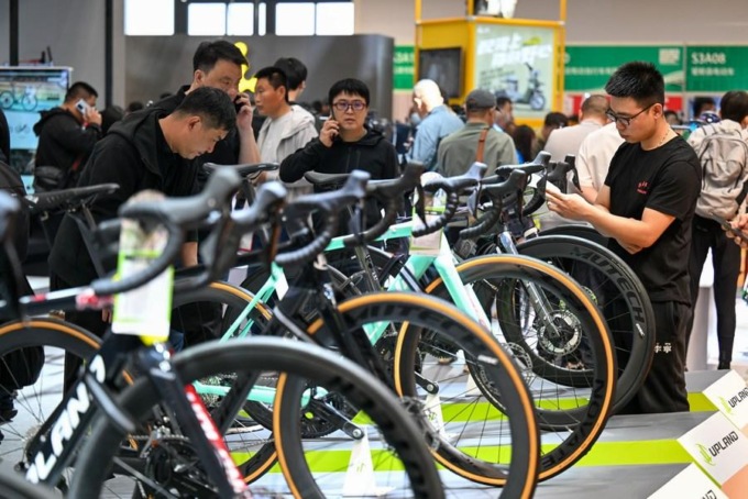 Cina: visitatori per North International Bicycle & E-bike Exhibition (1)