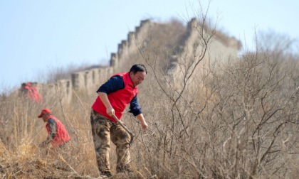Cina: team di cittadini protegge Grande Muraglia