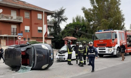 APRILIA: INCIDENTE IN VIA LA MALFA