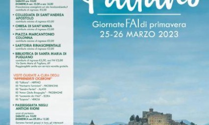 PALIANO: SUCCESSO PER LE GIORNATE FAI DI PRIMAVERA