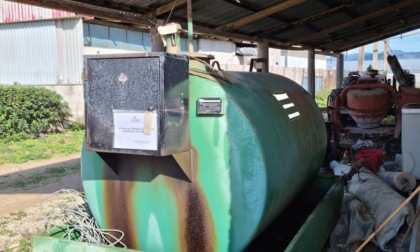 TERRACINA: SEQUESTRATI 3MILA LITRI DI GASOLIO AGRICOLO E UN QUINTALE DI GPL DETENUTI ILLEGALMENTE