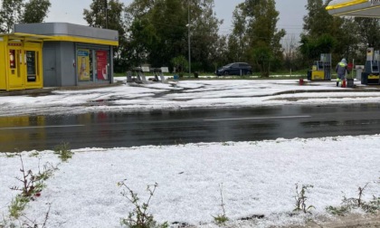 REGIONE: MALTEMPO, GRANDINE E PIOGGE TRA ROMA E LATINA
