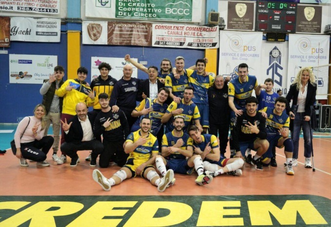 PALLAVOLO A3: SABAUDIA SI IMPONE NEL RECUPERO CONTRO MARCIANISE