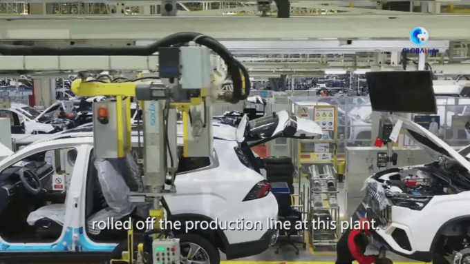 Manifattura intelligente rafforza costruttore di auto cinese