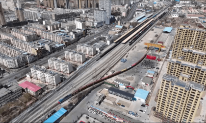 Cina: Gansu inaugura servizio treni merci diretto in Kazakistan