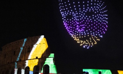 ROMA: EXPO 2030, SPETTACOLO DI LUCI AL COLOSSEO