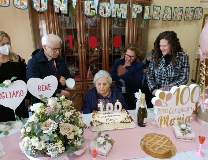 FONDI: I 100 ANNI DI MARIA GARGIULO