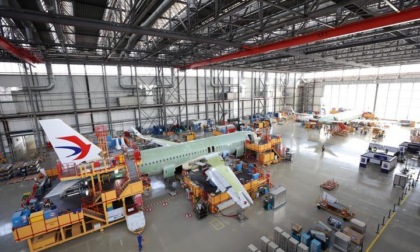 CINA: AIRBUS COSTRUIRÀ SECONDA LINEA DI ASSEMBLAGGIO FINALE A TIANJIN