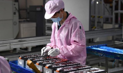 CINA: SETTORE BATTERIE AGLI IONI DI LITIO IN CRESCITA NEI PRIMI DUE MESI