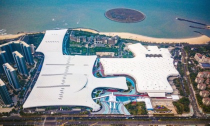 Cina: Hainan ben preparata per fiera sui prodotti di consumo