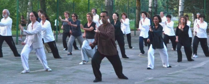 Tai Chi suscita crescente entusiasmo in una città italiana