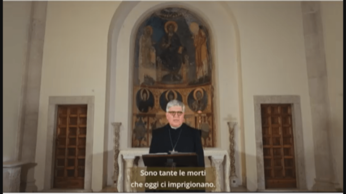 MONTECASSINO: GLI AUGURI DI PADRE ABATE