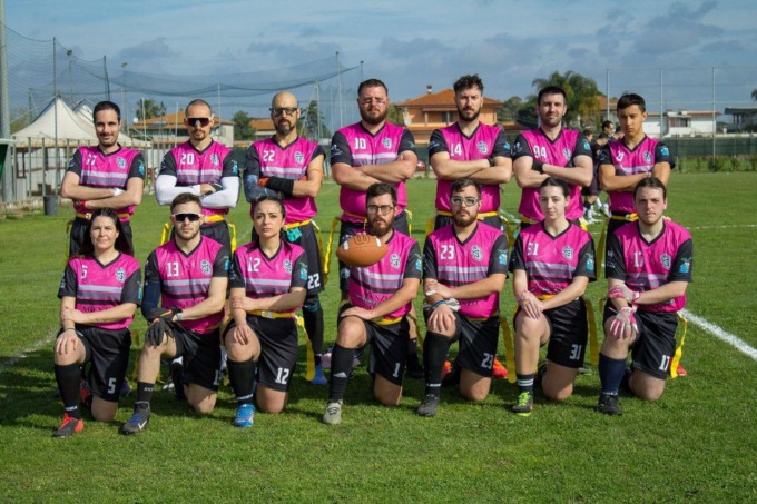 FLAG FOOTBALL: LATINA PERDE IN COPPA ITLIA