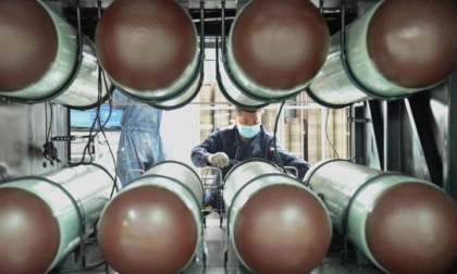 Cina: consumo gas naturale in crescita nei primi due mesi