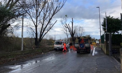 ROMA: LAVORI IN VIA FOSSO DELLA MAGLIANA, STRADA CHIUSA