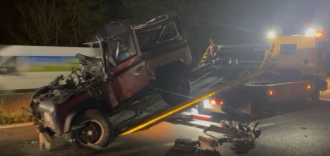 APRILIA: AUTO CONTRO TIR, E’ GRAVE