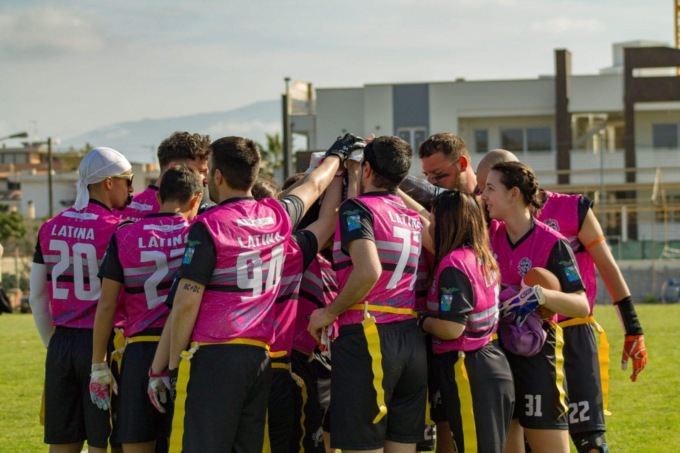 FLAG FOOTBALL: BUFFALOS LATINA IN COPPA ITALIA