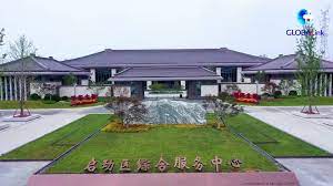 Cina: città futuristica microcosmo di sviluppo urbano di alta qualità