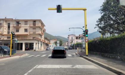 FONDI: SPERIMENTATO IL SEMAFORO INTELLIGENTE