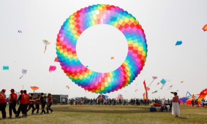 Cina: Shandong, Festival internazionale degli aquiloni di Weifang