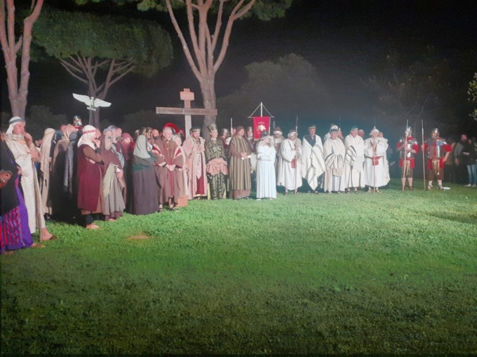TERRACINA: RAPPRESENTAZIONE “PASSIONE DI CRISTO, E’ STATO UN SUCCESSO
