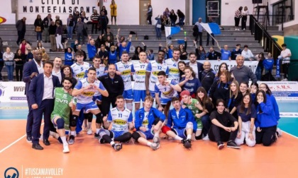 PALLAVOLO A3: PLAY OFF, TUSCANIA SUPERA LECCE 3 A 1