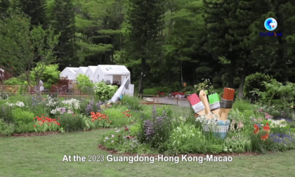 Cina: "Fiori e sogni" all'Esposizione floreale della Greater Bay Area