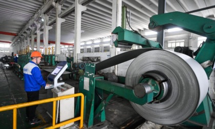 Cina: Q1, principali aziende siderurgiche producono meno inquinamento