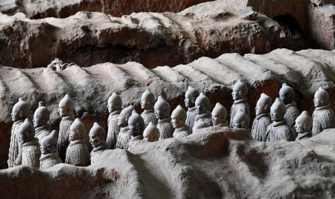 Cina: Esercito di terracotta a Xi’an (1)