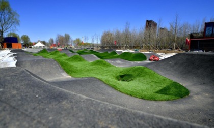 Cina: parco internazionale di pump track apre a Shenyang