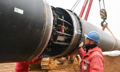Cina: produzione di gas naturale in aumento del 7% ad aprile