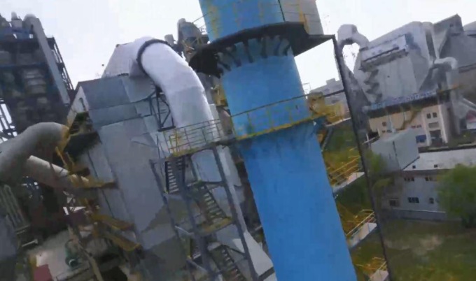 Manifattura intelligente cinese: cementificio