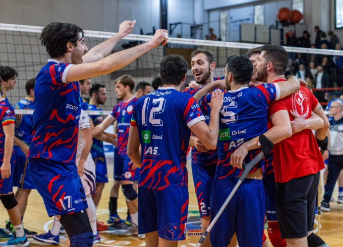 PALLAVOLO: CIVITACASTELLANA AD UN PASSO DALLA SERIE A3