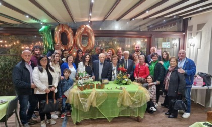 FONDI: GRANDE FESTA PER I 100 ANNI DI GIOVANNI FIGLIOZZI