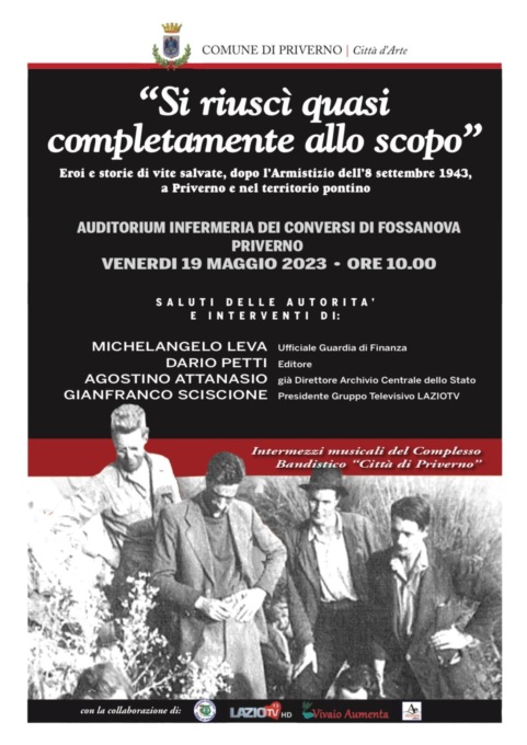 PRIVERNO: “SI RIUSCI’ QUASI COMPLETAMENTE ALLO SCOPO”, LA CONFERENZA