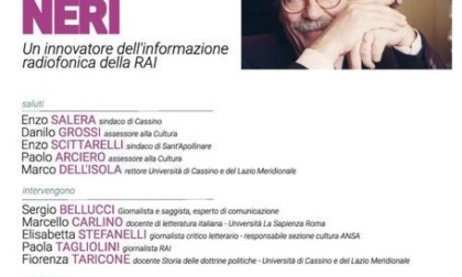 CASSINO: DUE GIORNI DEDICATI AL GIORNALISTA NERI