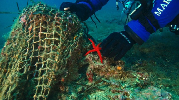 SAN FELICE CIRCEO:  RIMOSSA RETE FANTASMA DI 450 METRI