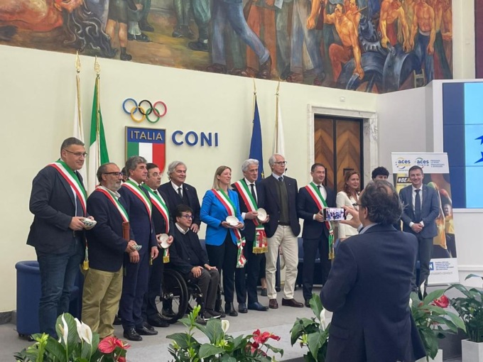 SABAUDIA: ARRIVA LA BENEMERENZA DI COMUNE EUROPEO