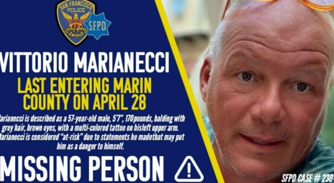 CISTERNA: ORE DI ANGOSCIA PER LA SCOMPARSA IN FLORIDA DI VITTORIO MARIANECCI