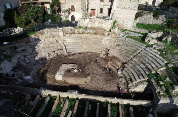 TERRACINA: TEMPIO E TEATRO, IL MINISTRO INAUGURA I LAVORI