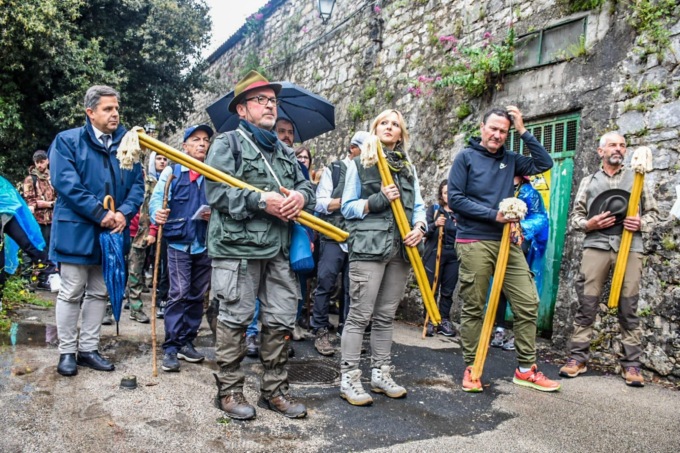SONNINO: FESTA DELLE TORCE, LA PRIMA DONNA CAPORALE