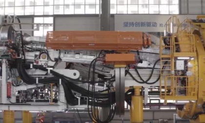 Cina: fresa meccanica a piena sezione sarà esportata in Italia