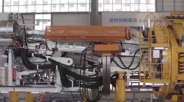 Cina: fresa meccanica a piena sezione sarà esportata in Italia