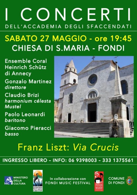 FONDI: I CONCERTI DELL’ACCADEMIA DEGLI SFACCENDATI