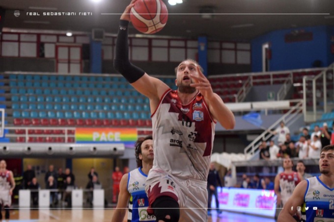 BASKET SERIE B: PLAY OFF, REAL SEBASTIANI RIETI-S.ANTIMO 89-65