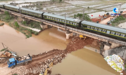 Cina: riparata falla nell'argine sotto ponte di ferrovia Pechino-Kowloon